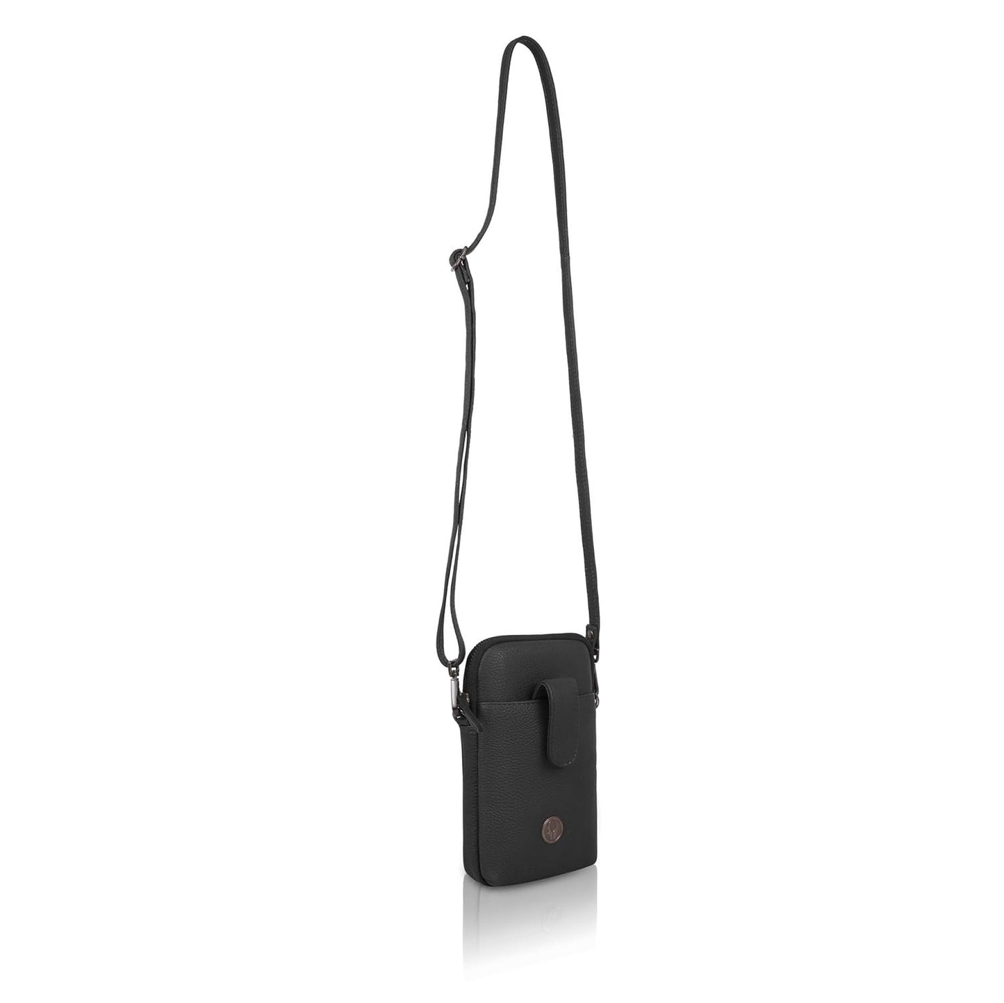 Leather Phone Holster – Belt Loop & Crossbody Cell Phone Pouch