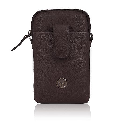 Leather Phone Holster – Belt Loop & Crossbody Cell Phone Pouch