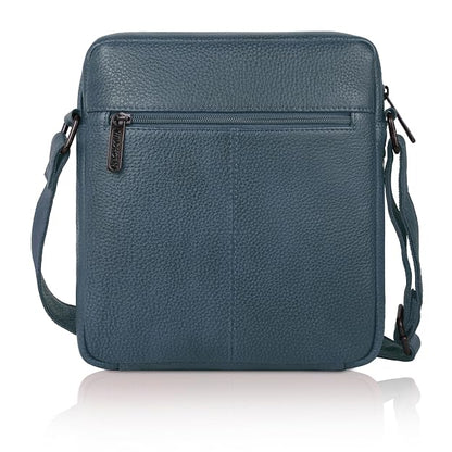 Genuine Leather Crossbody Messenger Sling Bag | Men | 6 Pockets | Office & Travel